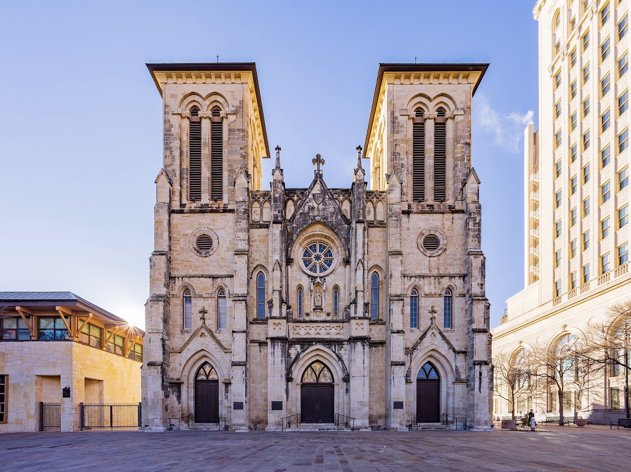 San Antonio is home to the oldest church in Texas — the San Fernando Cathedral. Facing downtown’s Main Plaza, this structure built between 1738 and 1750 was considered the city’s geographical and cultural center. In addition to being the oldest continuously functioning place of worship in San Antonio, it’s also one of the nation’s oldest cathedrals.