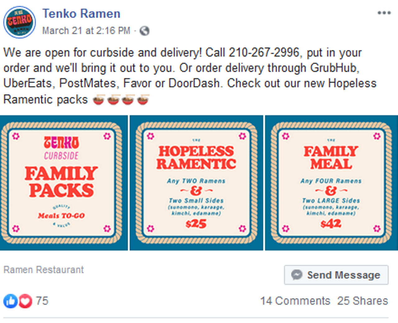 Tenko Ramen
Are you a hopeless ramentic? Let’s face it, instant noodles just aren’t the same, and hoarders have made the good flavors hard to get anyways. Why settle when true umame is just a few clicks away?