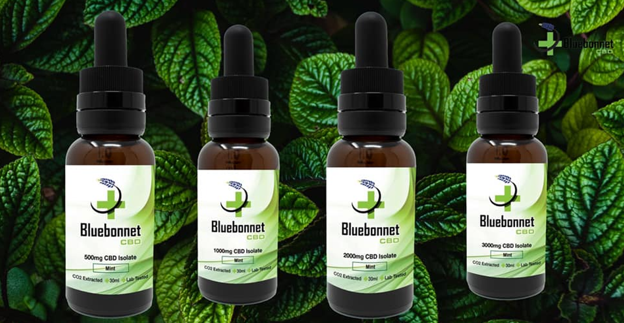Bluebonnet CBD
18010 Bulverde Rd #108, (210) 462-1002, facebook.com
Formerly known as Wildseed Hemp, Bluebonnet CBD offers hemp-based products for both in-store and delivery purchases.
Photo via Facebook/ Bluebonnet CBD
