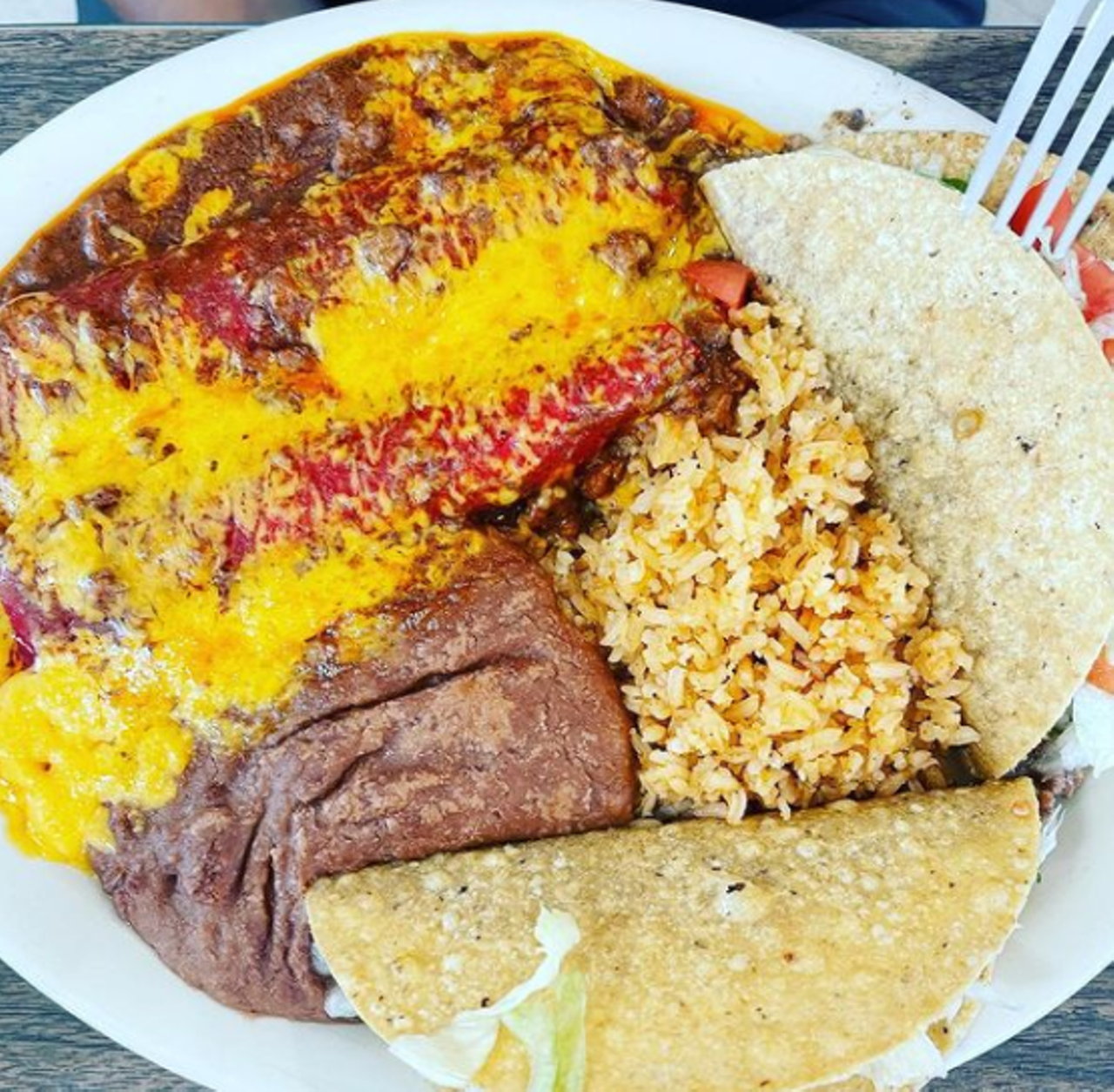 Garcia’s Mexican Food
842 Fredericksburg Rd, (210) 735-5686, facebook.com/Garcias-Mexican-Food
In search of Mexican comfort food? Look no further than Garcia’s, whose enchiladas and fideo loco are sure to hit the spot.
Photo via Instagram /  eatdrinkandberichard