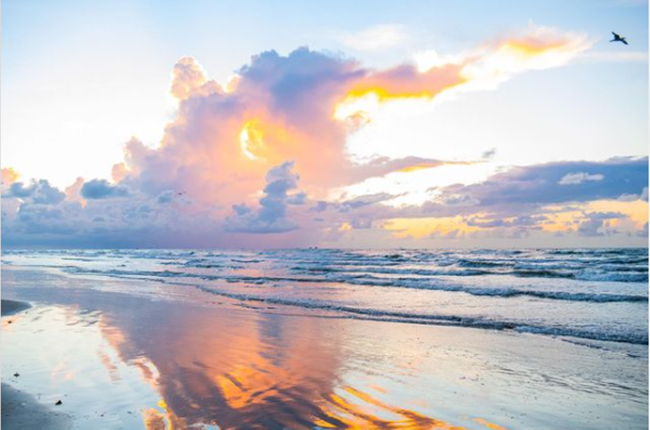 Beach in Port Aransas  Texas Gulf Coast Beaches