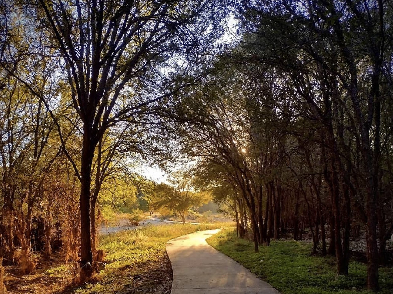 Cathedral Rock Park
8002 Grissom Road, (210) 207-7275, sanantonio.gov
Looking for a spot that gives serious nature vibes, but you don’t have to go far to get them? You’ll appreciate Cathedral Rock. Here you’ll be able to enjoy trails — whether you choose to bike or walk them — as well as big grassy areas and picnic tables too if you’re looking to sit back for a bit. There’s also playgrounds so the kids can run around.