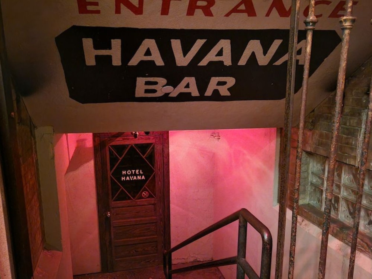 Havana Bar1015 Navarro St, (210) 222-2008, bunkhousehotels.com/hotel-havana/eat-drink/lounge
Located in the basement of Hotel Havana, the Havana Bar is a hideaway for hotel guests and locals in the know. Dim lighting and overstuffed couches provide a intimate setting for cocktails after a show at the nearby Tobin Center.