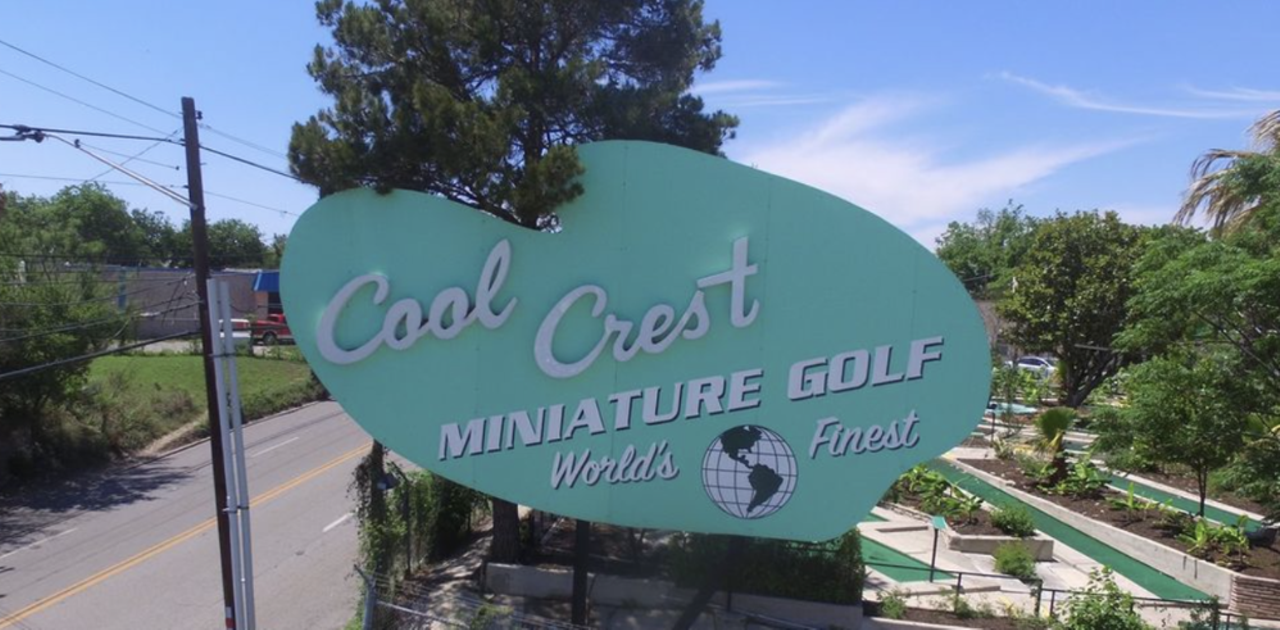 Cool Crest Mini Golf1402 Fredericksburg Road, 210-732-0222, coolcrestgolf.comCool Crest is a retro mini-golf course that's operated for nearly a century. Opened in 1929, it was finally designated a historically significant property by the city in 2009. Adding to the charm, it now features its own bar.