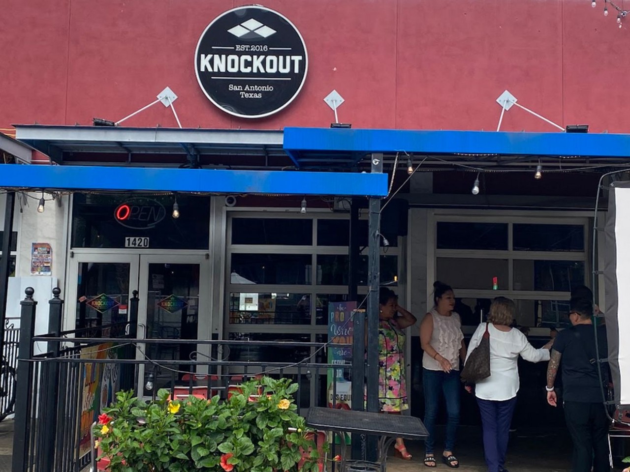 Knockout
1420 N Main Ave., (210) 227-7678, knockoutsa.com
With a wide selection of pizza and all-day drink specials, Knockout has established itself as among the youngest LGBTQ+ bars in the city. Spurs fans looking for a new game night spot may find that Knockout is just the place — the bar has 15 flat screen TVs dedicated to sports.