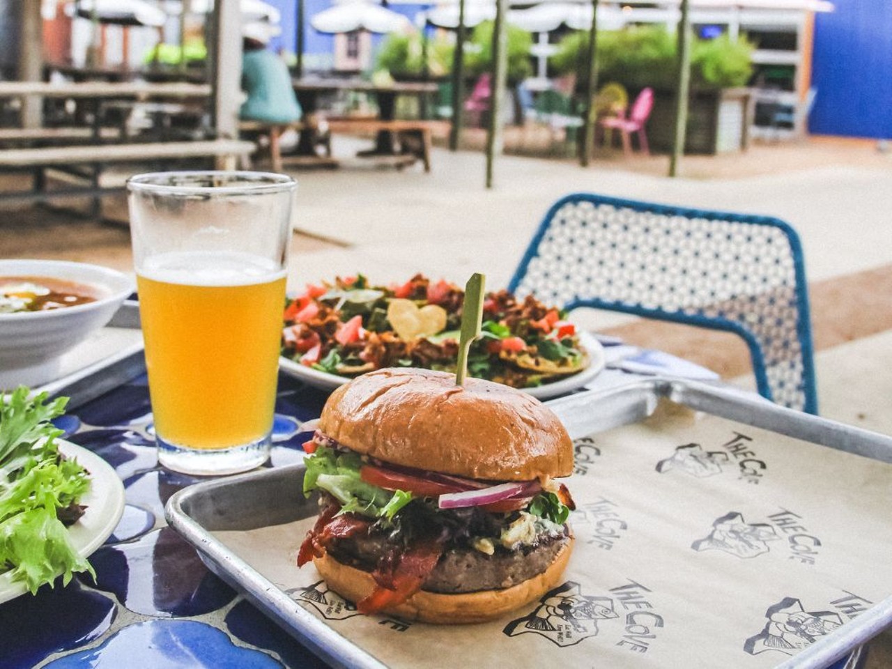 	The Cove
606 W. Cypress St., (210) 227-2683, thecove.us
Over 50 craft brews on tap and a dog friendly patio make this the perfect spot for a chill afternoon enjoying the San Antonian weather. Grab your pup or pals and some brews and check out live music on Thursdays.