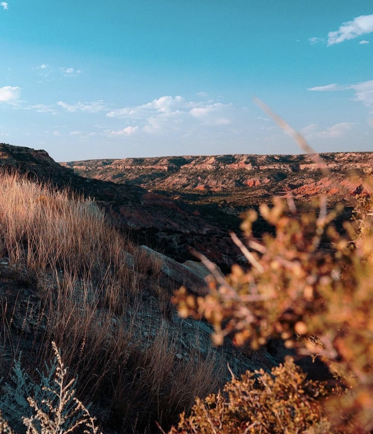 Palo Duro Canyon State Park
11450 State Hwy Park Rd 5, Canyon, tpwd.texas.gov
Need a reason to road trip? Let Palo Duro be reason enough for you. Located in the Panhandle, this state park is home to the second-largest canyon in the U.S. – yes, it’s that big. Make it a point to visit sometime – this fall if you can.
Photo via Instagram / forrestdew