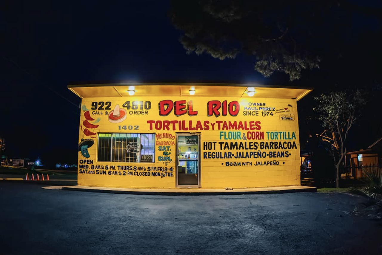 Del Rio Tamale & Tortilla Factory
1402 Gillette Blvd., (210) 922-4810, delriotortillas.com
Del Rio Tortilla Factory has been a staple in SA since 1974, so whether it’s fresh tamales or tortillas to try to pass as your own, this is the place to trust. You can also get your hands on some delicious menudo and barbacoa. 
Photo via Instagram / 
onexdeep