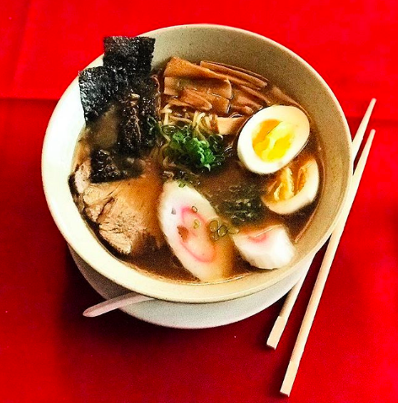Niki’s Tokyo Inn
819 West Hildebrand Avenue, (210) 736-5471
With the Japanese aesthetic checking all the boxes for super authentic dining experience, Niki’s also delivers for tasty noodles. Though specializing in sushi, this Hildebrand restaurant serves up ramen that consistently hits the spot.
Photo via Instagram / wheresthefood.sa