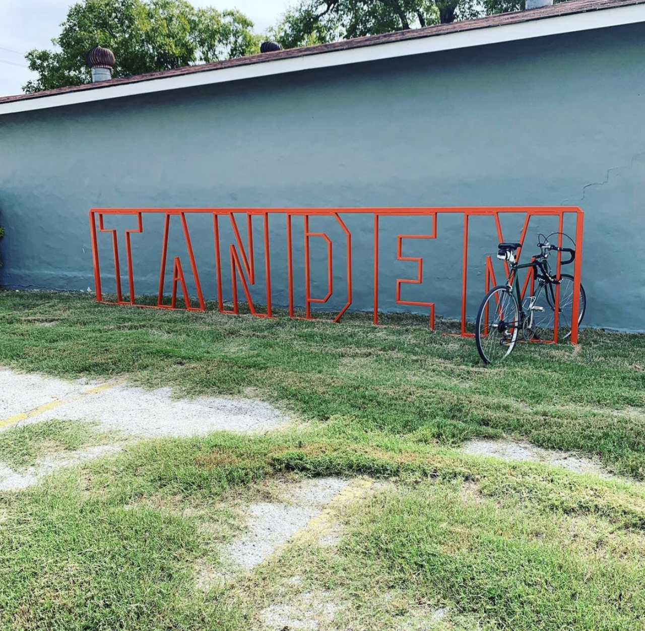 Tandem
310 Riverside Dr., (210) 455-5400, https://www.tandem-satx.com/
This newcomer to the scene offers coffee, beer and wine to the south SA neighborhood, complete with huge custom bike rack for safely keeping your bike.  
Photo via Instagram / tandemsatx