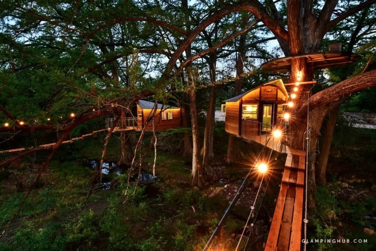 Who says treehouses can't be romantic?
