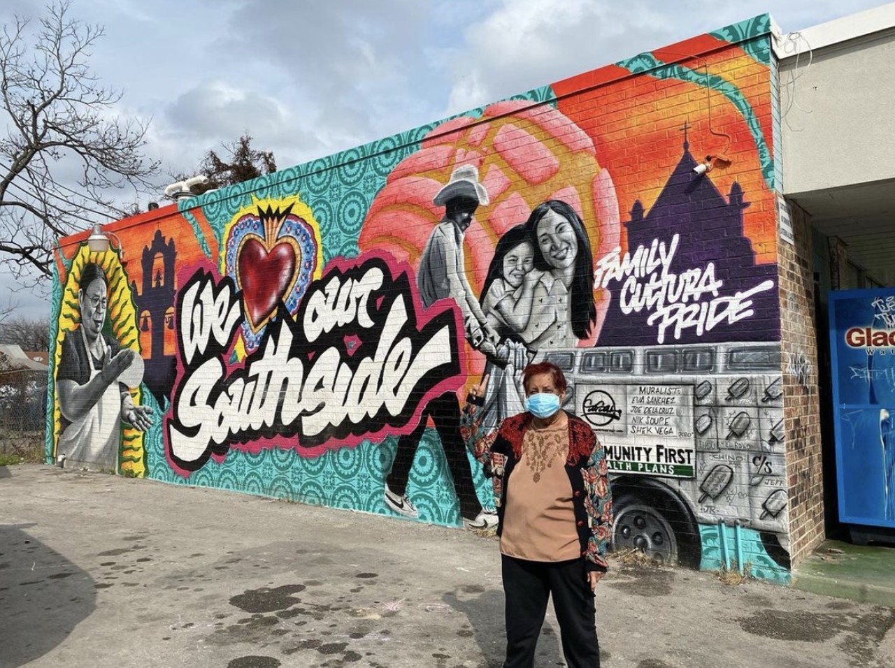 @sanantoniostreetart
The San Antonio Street Art Initiative (SASAI) commissions both local and visiting artists to beautify the Alamo City with public art. 
Photo via Instagram / sanantoniostreetart