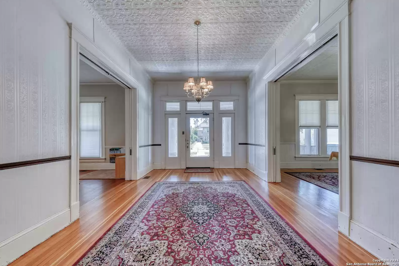 A 100-year-old San Antonio mansion that once held Visitation House Ministries is now for sale