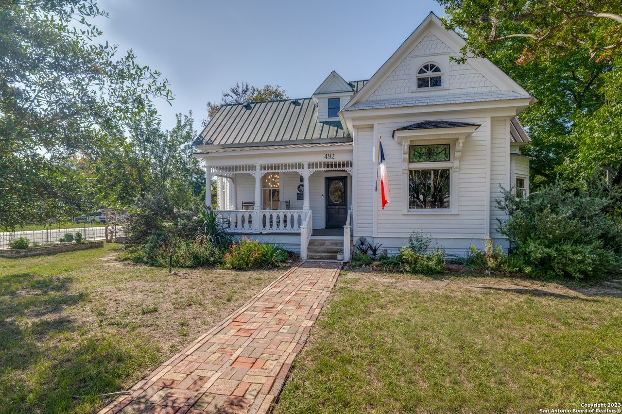 A 1890 New Braunfels home built by one of the city's most prominent business moguls is for sale