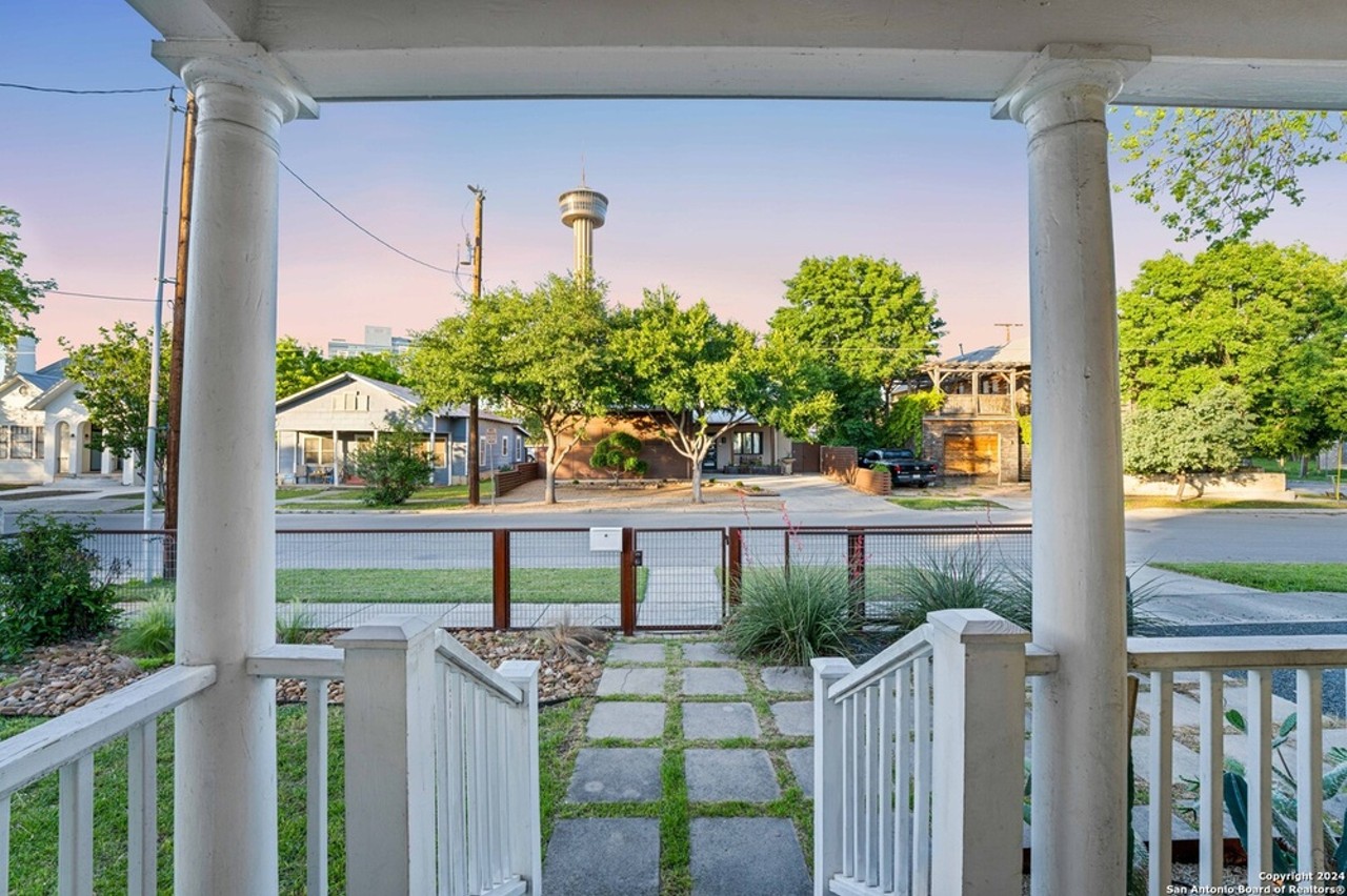 A 1910 home is for sale steps away from San Antonio's Tower of the Americas