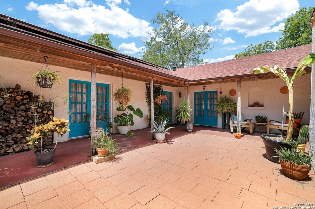 A cute San Antonio hacienda for sale looks like Frida Kahlo could have lived there