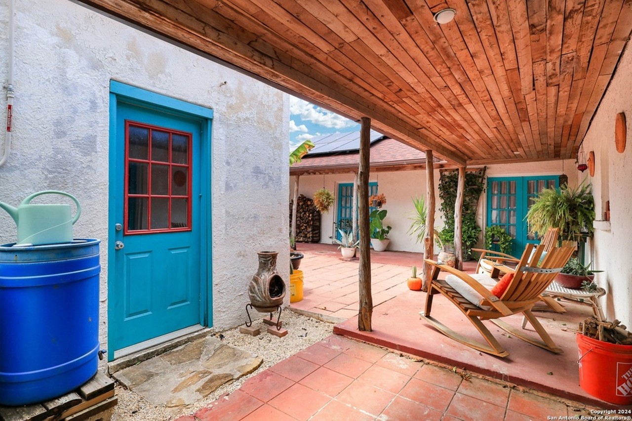 A cute San Antonio hacienda for sale looks like Frida Kahlo could have lived there