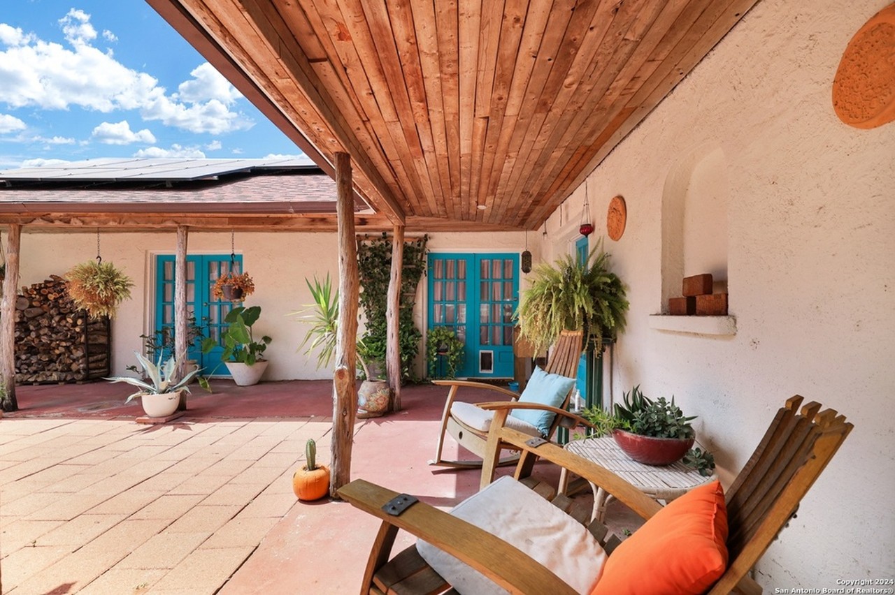 A cute San Antonio hacienda for sale looks like Frida Kahlo could have lived there