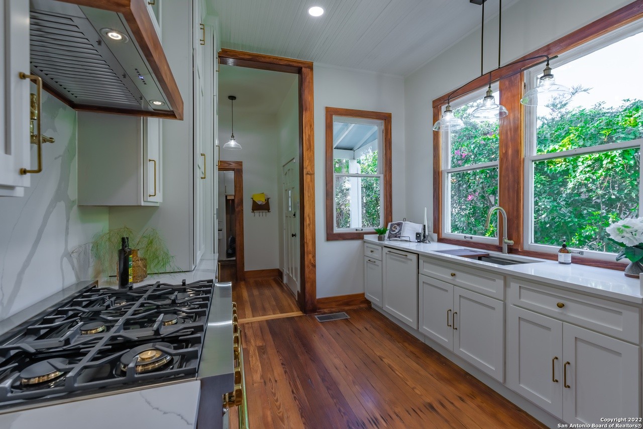 A historic San Antonio home once carved up into rental units is restored and back on the market