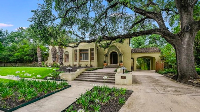 A historic, Spanish-style home once owned by famed San Antonio ad man Ernest Bromley is for sale