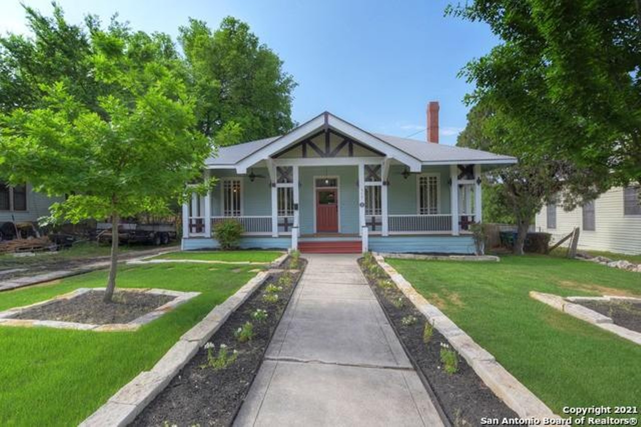 A home once owned by former San Antonio mayor Ivy Taylor is now for sale in Dignowity Hill