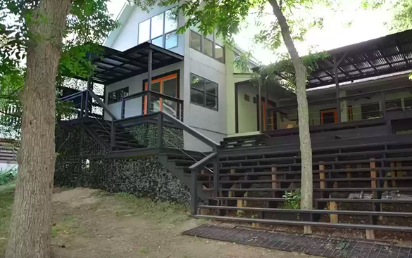 A house on the Guadalupe River that's 'Beetlejuice meets Janis Joplin' is now for sale