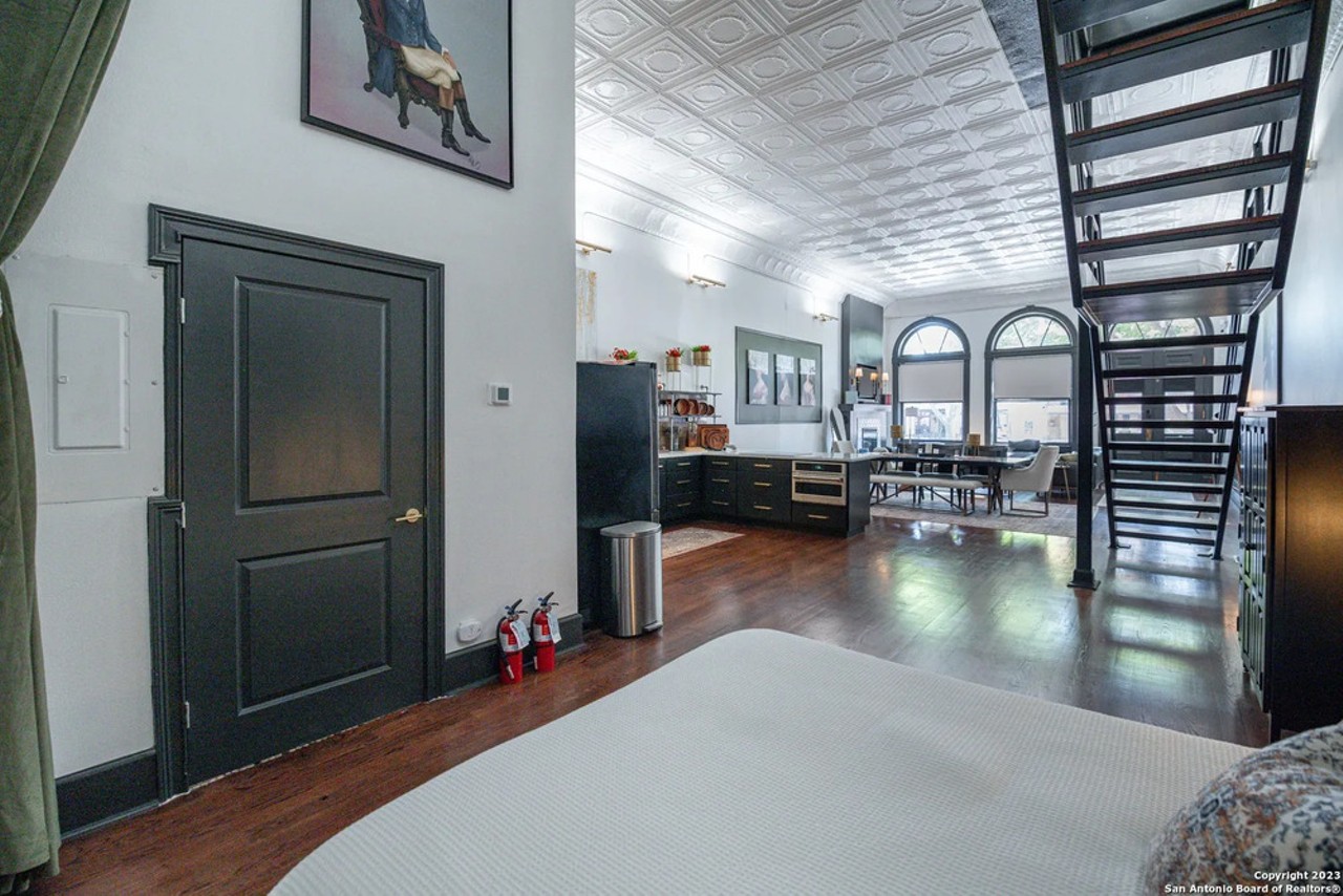 A loft apartment next to New Braunfels' Brauntex Theatre has been listed for $2.3 million