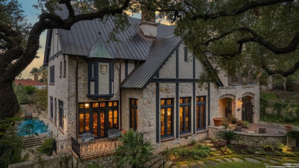 A meticulously restored 1929 Tudor-style home in Olmos Park is now on the market.
