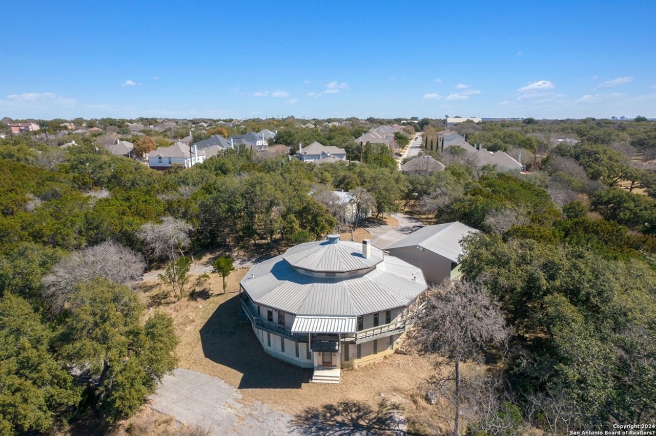 A rare 12-sided home in Northwest San Antonio is now on the market