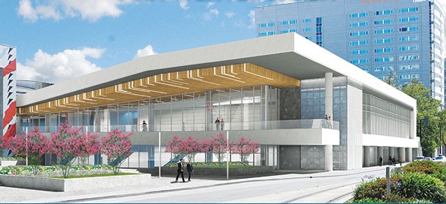 A rendering of just one of SA’s many competitors, San Jose’s newly expanded convention center by the sea, which the city has been promoting with free rental days and other giveaways - COURTESY