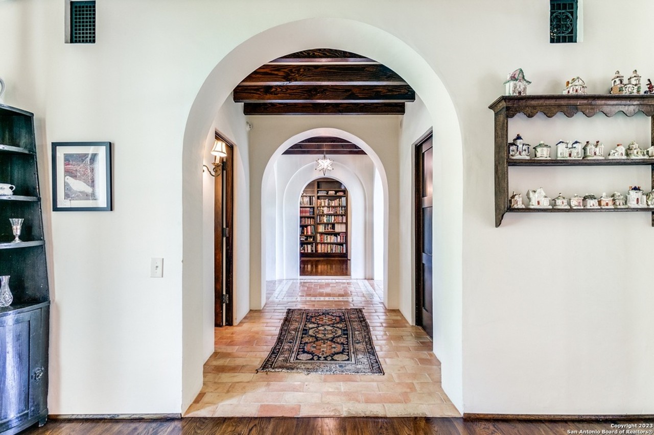 A San Antonio house designed to look like a 'golden age' 1900s home is for sale