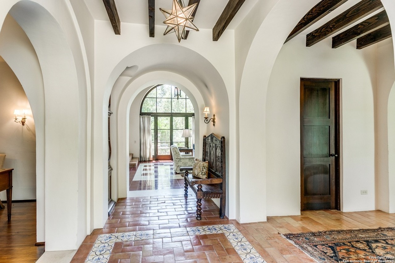 A San Antonio house designed to look like a 'golden age' 1900s home is for sale