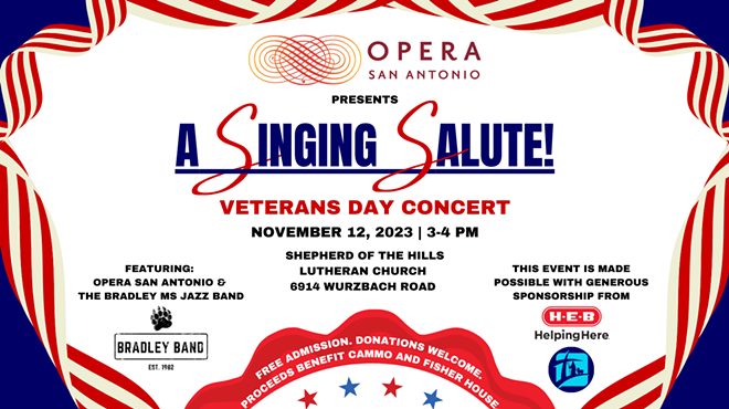 A Singing Salute! Free Veterans Day Concert Sunday November 12