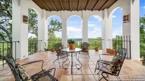 A three-story Mediterranean house with crazy Hill Country views is now on the market in San Antonio