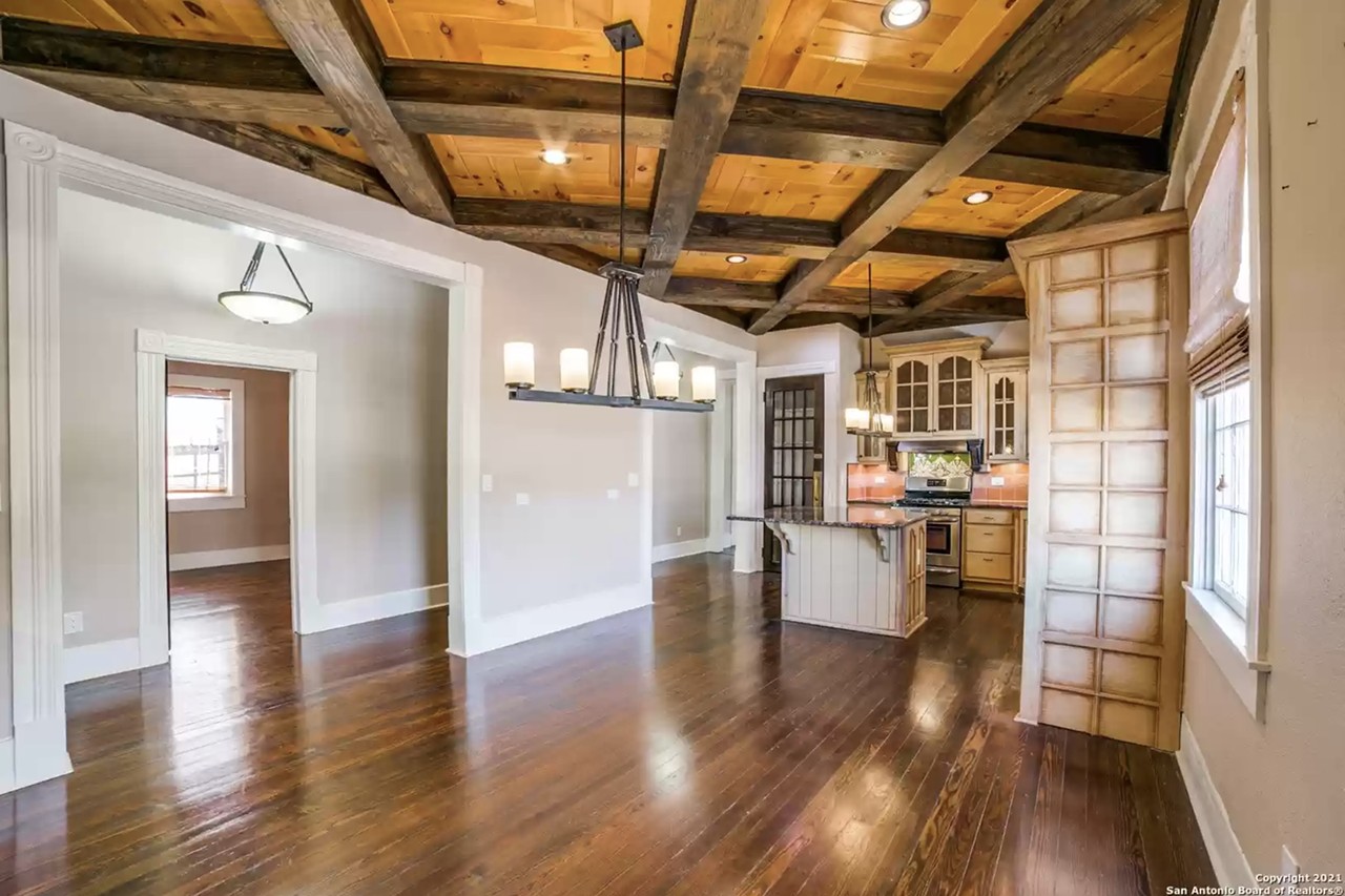 After purchase by an investor, this beautiful Dignowity Hill home is back on the market with a price cut
