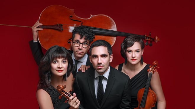 San Antonio quartet Agarita will perform at the Radius Center on Wednesday.