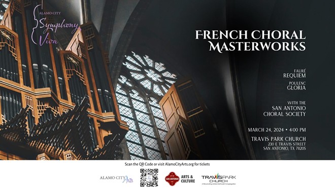 Alamo City Symphony Viva French Choral Masterworks with the San Antonio Choral Society