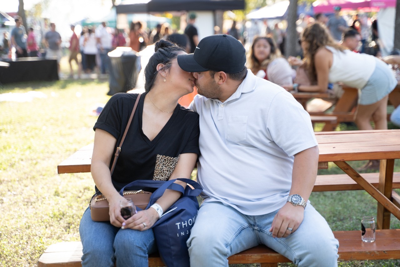 All people we saw having fun at the 2021 San Antonio Beer Festival