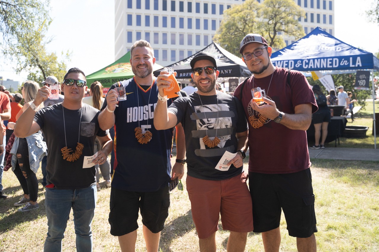 All people we saw having fun at the 2021 San Antonio Beer Festival