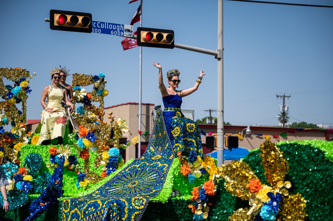 All the festive folks we saw at San Antonio's 2022 Battle of Flowers ...