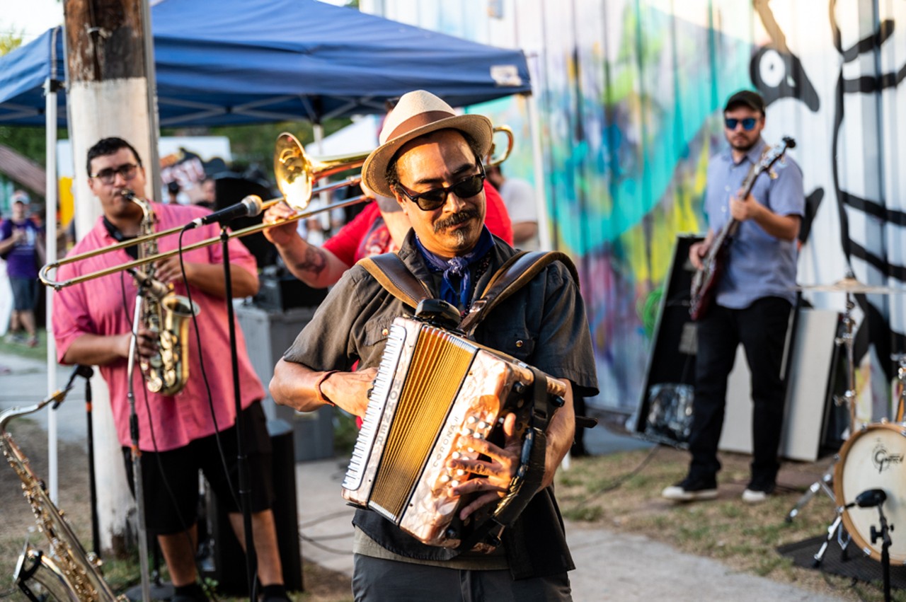 All the fun and creative people we saw at San Antonio's Chancla Fest block party