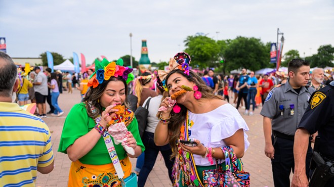 All the fun-loving folks we saw at Fiesta San Antonio's official opening party
