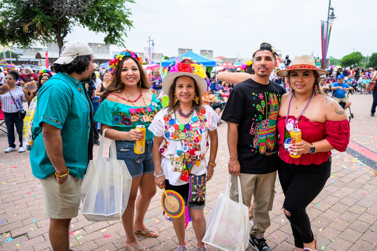 All the fun-loving folks we saw at Fiesta San Antonio's official opening party