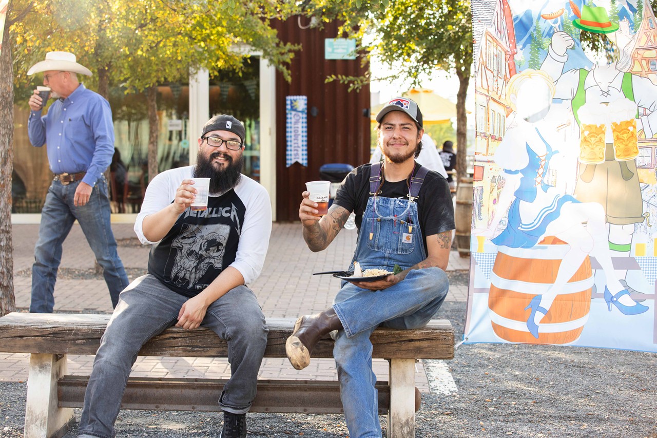All the Hoppy Moments from Oktoberfest at Alamo Beer Co.