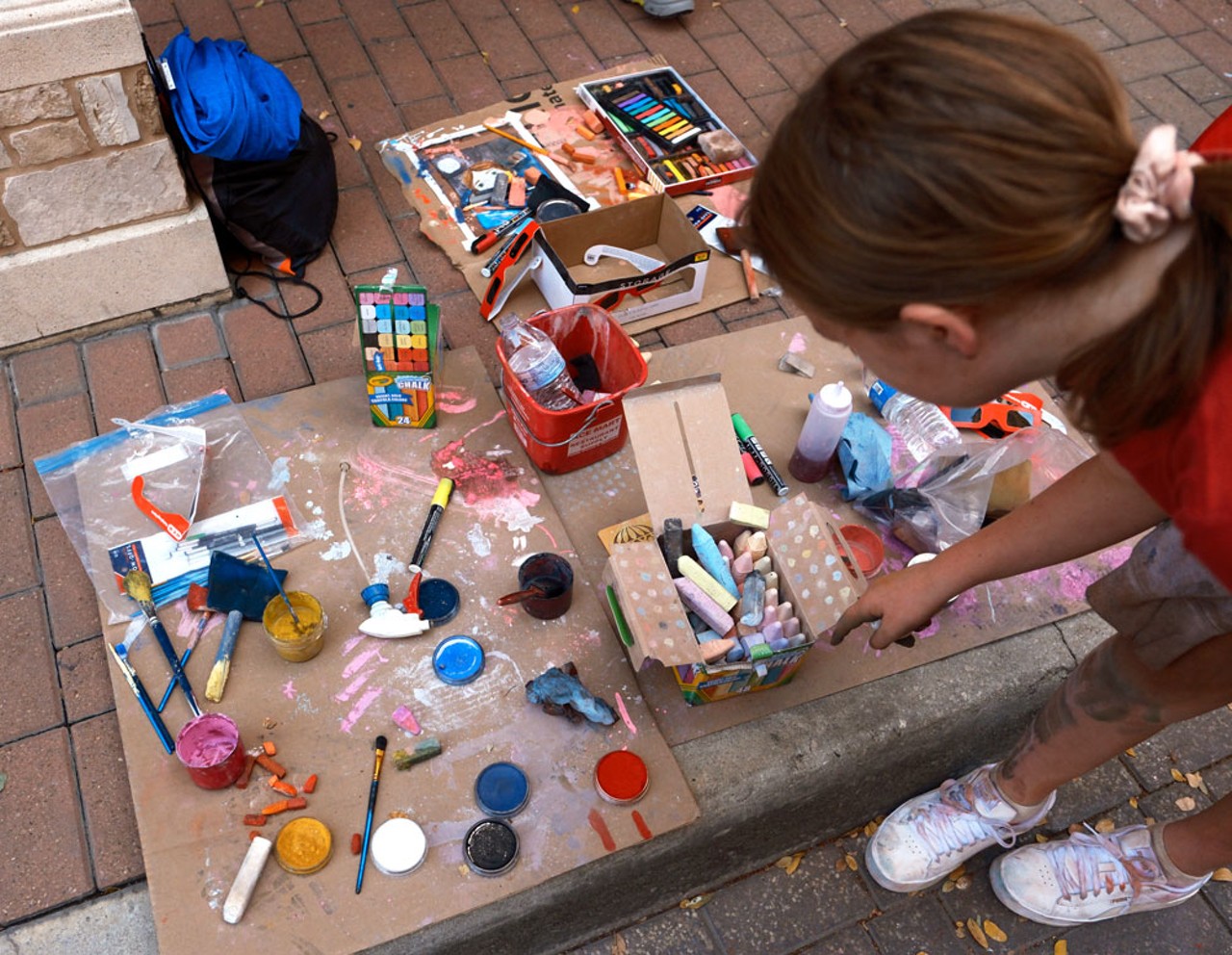 All the most creative moments from Artpace's Chalk It Up 2022