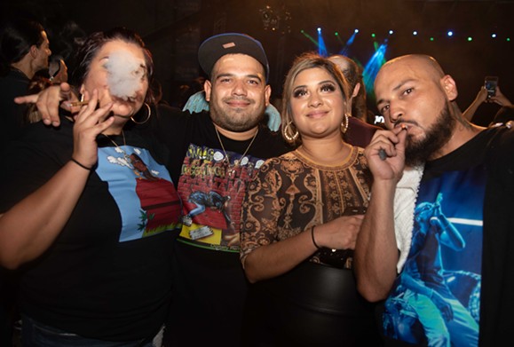 All the party people we saw at Snoop Dogg's San Antonio concert on Friday