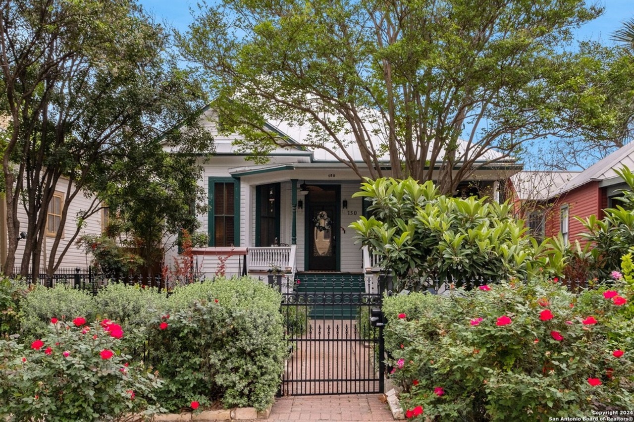 An 1891 home steps away from San Antonio's River Walk is for sale