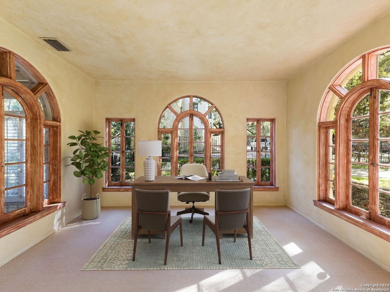 An historic Olmos Park home built by San Antonio real-estate magnate H.C. Thorman is for sale