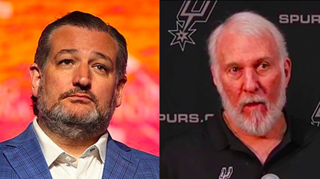 Sen. Ted Cruz and Spurs Coach Gregg Popovich have had choice words for each other lately.