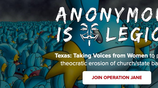 Anonymous hacks Texas Republican Party website in retaliation for state's abortion ban